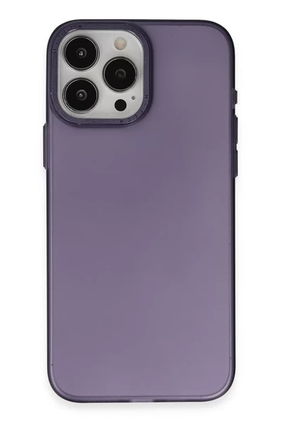 Newface Apple iPhone 15 Pro Kılıf Modos Metal Kapak - Derin Mor ürün görseli 1