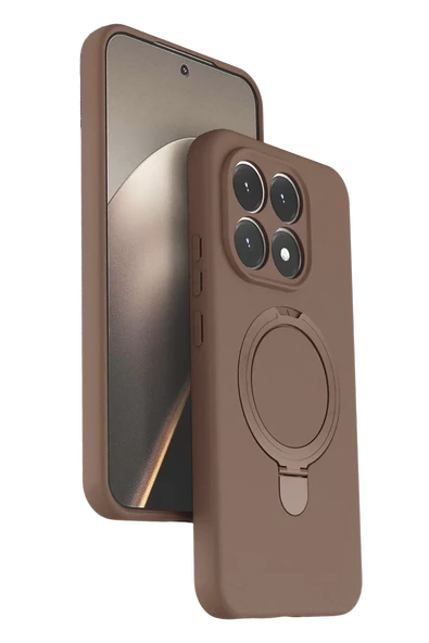 Newface Xiaomi Mi 15T Regal Magsafe Standlı Kapak - Çöl Titanyum ürün görseli 1