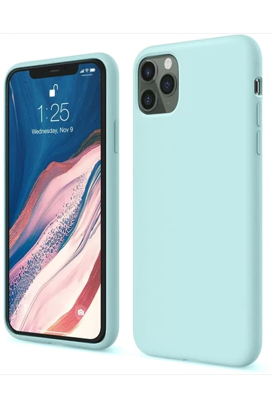 Newface Apple iPhone 11 Pro Kılıf First Silikon - Turkuaz ürün görseli 1