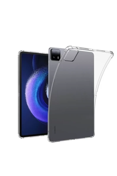 Newface Xiaomi Pad 6 Kılıf Anti Shock Tablet Silikon - Şeffaf ürün görseli 1