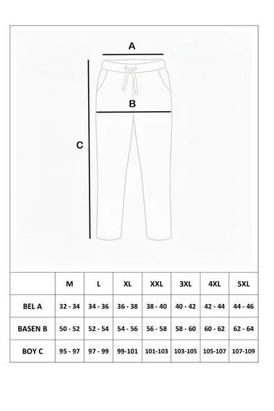 Bambu Likralı Ring Viskon Pijama Altı - Resim 2