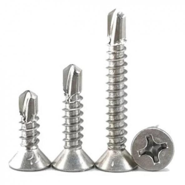 Meridyen Matkap Uçlu Vida Yhb 3.9X16mm 1000 Adet ürün görseli 1