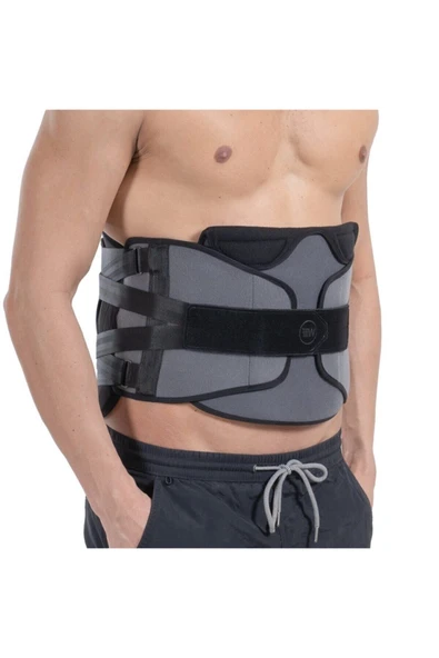 MEDİKALCİM Unisex Siyah Lumbosakral Korse ürün görseli 1