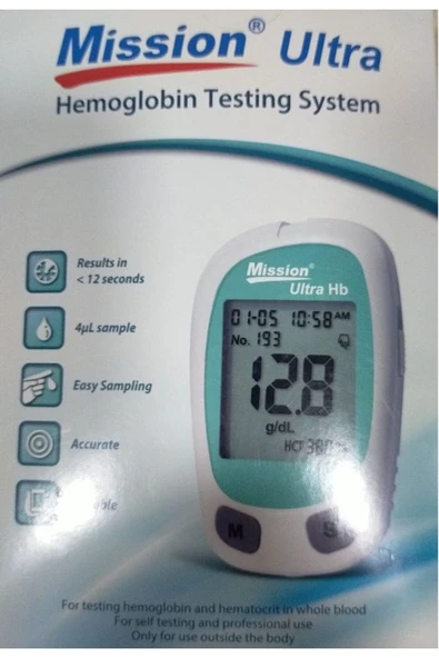 MEDİKALCİM Acon Mission Hemoglobin Cihazı ürün görseli 1