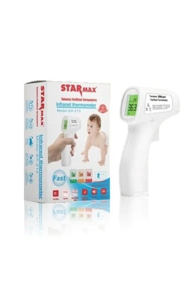 MEDİKALCİM Starmax SX-213 Temassız Vücut Ve Yüzey Ateş Ölçer ürün görseli 1