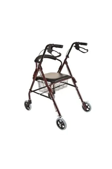 MEDİKALCİM Emek Sağlık Ithal Rollator - 4 Tekerli Oturmalı Rollator MEDİKAL ürün görseli 1