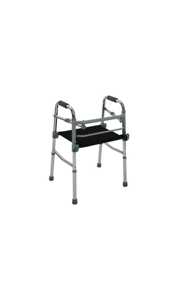 MEDİKALCİM Oturaklı Walker Yürüteç W-449 TEKERLEKLi iSKEMLE ürün görseli 1