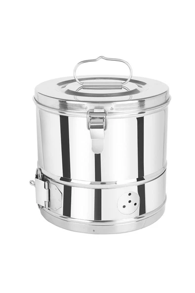 MEDİKALCİM 304 Kalite Paslanmaz Çelik Tromel 29 x 24 cm Sterilizasyon Için ürün görseli 1