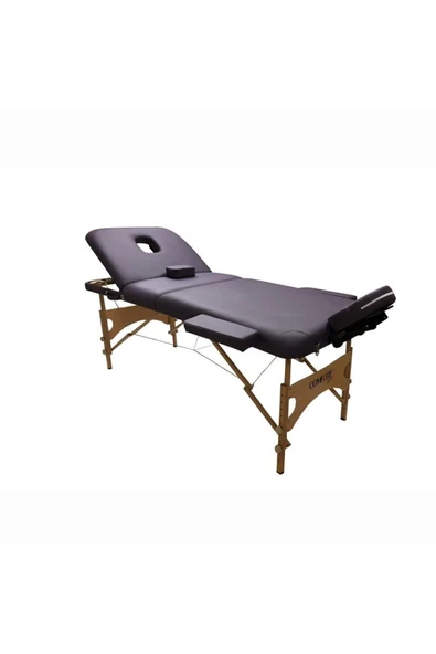 MEDİKALCİM Comfort Plus Ahşap Masaj Masası İthal 305-Mor ürün görseli 1