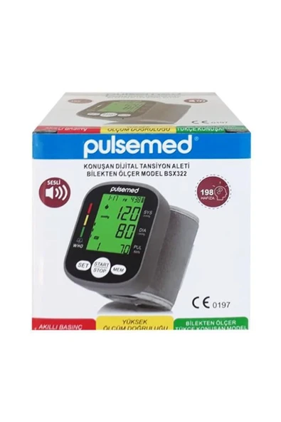 MEDİKALCİM Pulsemed BSX322 Konuşan Tansiyon AletiPulsemed ürün görseli 1