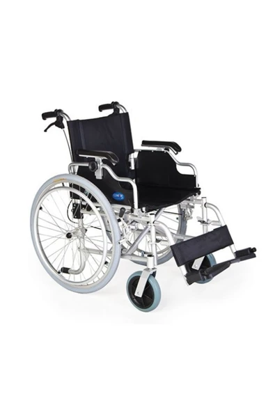 MEDİKALCİM Comfort Plus Alüminyum Özellikli Tekerlekli Sandalye ürün görseli 1