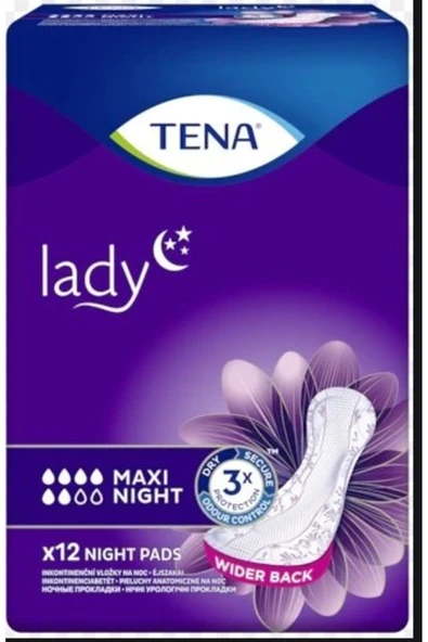 MEDİKALCİM 4 Paket Lady Maxi Night Kadınlar İçin Gece Mesane Pedi ürün görseli 1