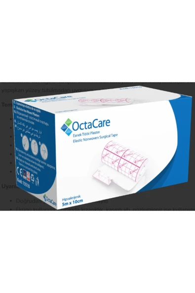 MEDİKALCİM OctaCare Esnek Tıbbi Plaster (Fix) 5 m x 10 cm 1 Adet ürün görseli 1