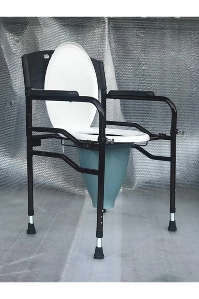 MEDİKALCİM Banyo Tuvalet Sandalyesi - Resim 3