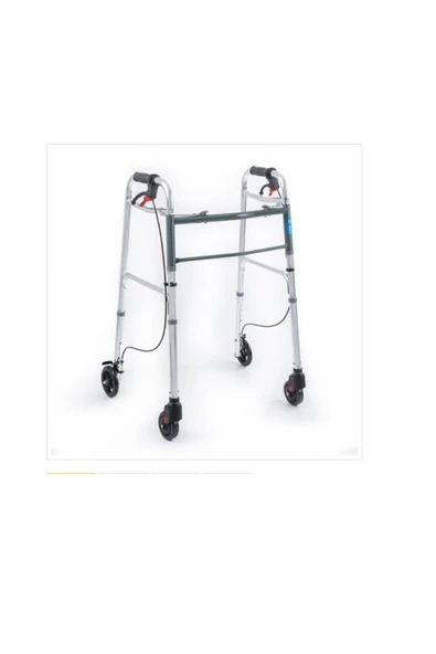 MEDİKALCİM Comfort Plus KF8220L-5 Dört Tekerlekli Frenli Wolker Yürüteç Comfort Plus ürün görseli 1