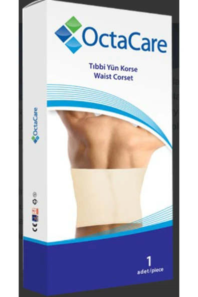 MEDİKALCİM OctaCare Yün Korse XL (120-145 cm) Beden ürün görseli 1