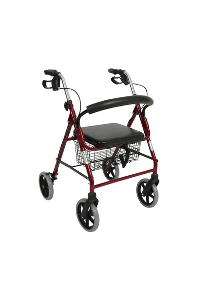MEDİKALCİM PR-881 Alüminyum Walker (Rollator) ürün görseli 1