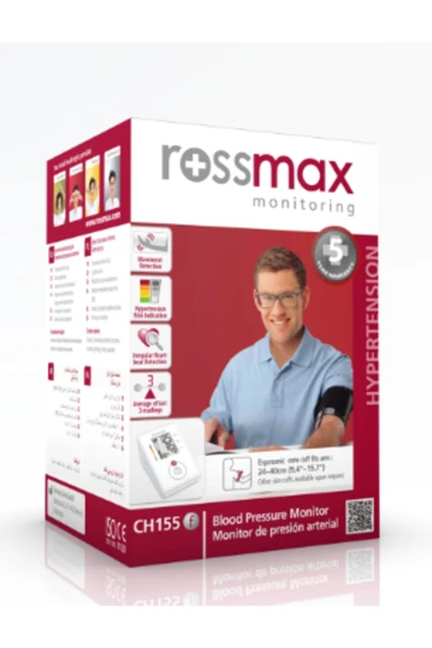 MEDİKALCİM Rossmax CH155f Üst Kol Tipi Otomatik Tansiyon Aleti 2 Yıl GarantiliRossmax ürün görseli 1