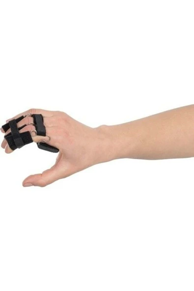 MEDİKALCİM Üçlü Dinamik Parmak Rehabilitasyon Ateli PARMAK ÇEVRESİ(cm) 6-7 CM LARGE ürün görseli 1