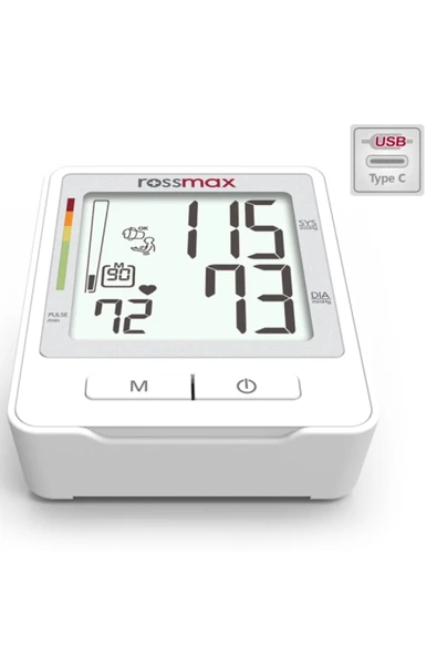 MEDİKALCİM Rossmax Z1 Üst Kol Tipi Otomatik Tansiyon Aleti 5Yıl GarantiliRossmax ürün görseli 1