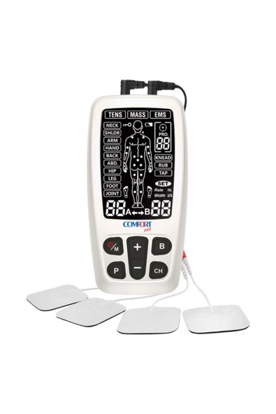 Comfort Plus R-c4a Şarj Edilebilir Portatif Dijital Masaj Ems Tens Cihazı ürün görseli 1