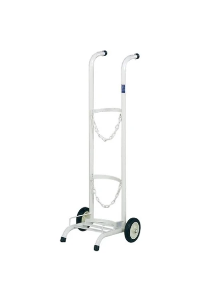 MEDİKALCİM 10 Litre Medikal Tüp Taşıma Arabası ürün görseli 1