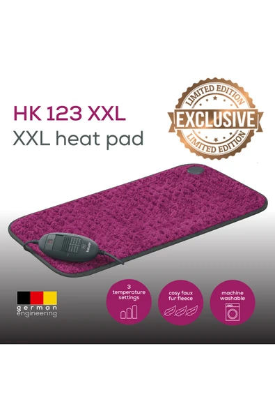 Beurer Hk 123 elektirikli battaniye Rahat Xxl Isıtıcı Ped Elektrikli Yastık ürün görseli 1