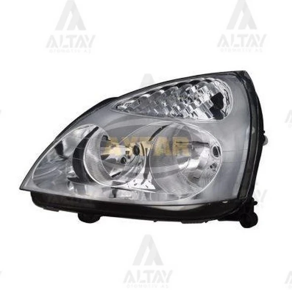 Renault Clio 2001-2009 Far Nikelaj Çerçeve Sağ (Oem No:26010-2027R) ürün görseli 1