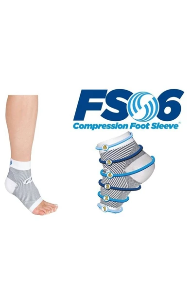 medikaltec Topuk Dikeni Çorabı FS 6 Plantar Fasciitis 36-38 NUMARA AYAK ürün görseli 1