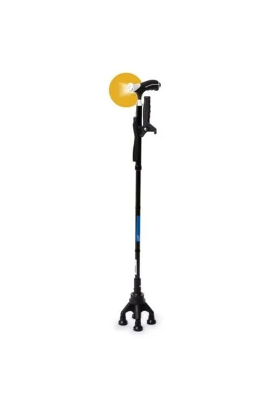 MEDİKALCİM Comfort Plus KY922 4 Ayaklı Yeni Nesil Lux Katlanır Baston ürün görseli 1