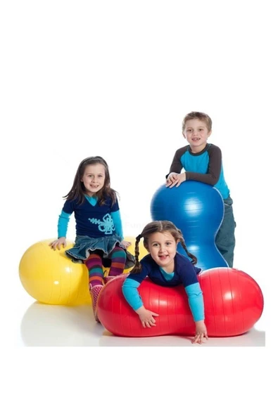 MEDİKALCİM Cando Fıstık Egzersiz Topu 60 Cm. Yeşil ürün görseli 1