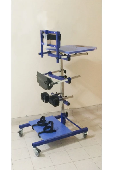 MEDİKALCİM Ayakta Durma Masası Sehpası Gövde Destekli Small Kullanıcı Boyu: 80-130 cm ürün görseli 1