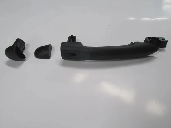 Renault Clio 4 Hatchback 2013-2016 Ön Kapı Dış Açma Kolu Sağ - Sol Aynı (Adet) Siyah Sensör Delikli (Oem No: 806B09141R) ürün görseli 1