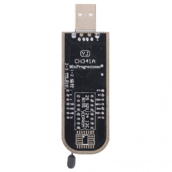 USB Bios Flash Eprom Programlayıcı CH341A 24 25 Serisi - Resim 6