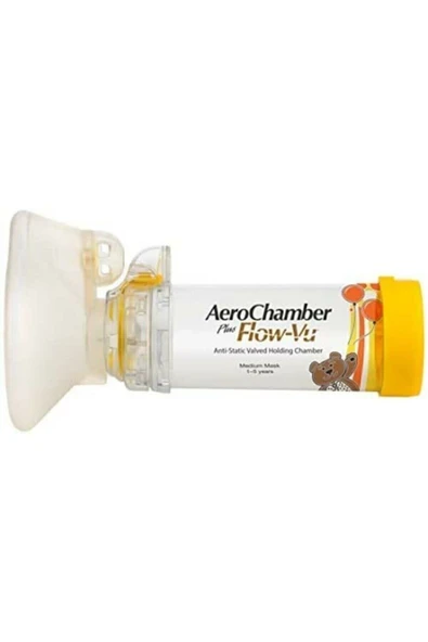 MEDİKALCİM Plus Flow - Vu Adult Medium Mask Sarı ürün görseli 1