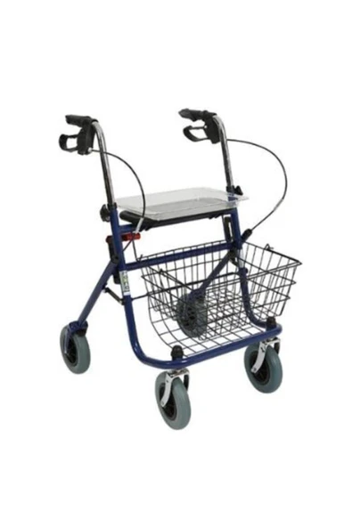 MEDİKALCİM Metal Rollator Walker Kalın Tekerlekli ürün görseli 1