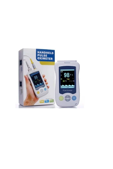 MEDİKALCİM Glife El tipi Pulse Oksimetre Çocuk Mandallı Problu ürün görseli 1
