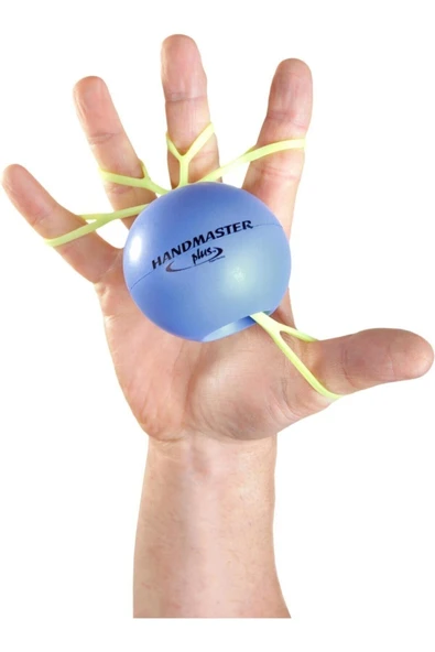 MEDİKALCİM Msd Hand Master Plus Parmak Ve El Egzersiz Güçlendirme Kuvvetlendiricimavi Renk (yumuşak) ürün görseli 1