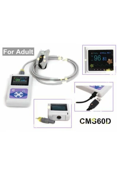 MEDİKALCİM Cms60d El Tipi Pulseoksimetre - Resim 3
