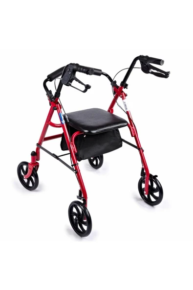 MEDİKALCİM Comfort Plus Rolatör 4 Tekerlekli 130 kg Kapasiteli Yürüteç ürün görseli 1