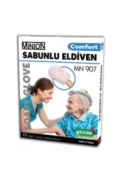 MEDİKALCİM Minion Sabunlu Eldiven 10 Adet ürün görseli 1