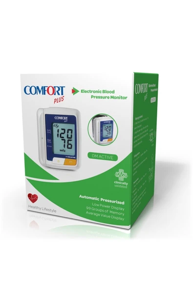 MEDİKALCİM Comfort Plus DM-Active Bilekten Tansiyon AletiComfort Plus ürün görseli 1