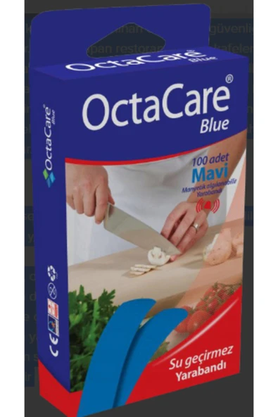 MEDİKALCİM OctaCare Mavi Yarabandı 100’lü ürün görseli 1