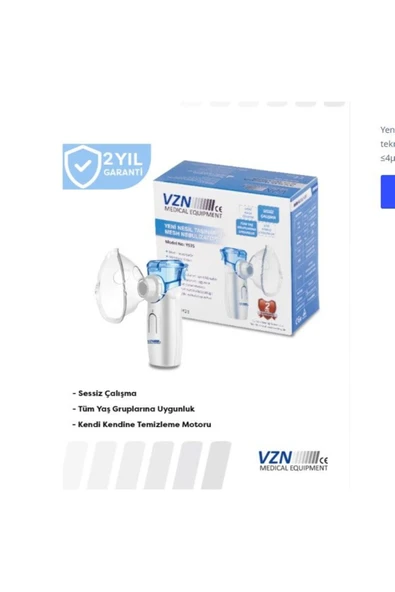 MEDİKALCİM Mesh Nebulizatör - YS35 - Resim 2