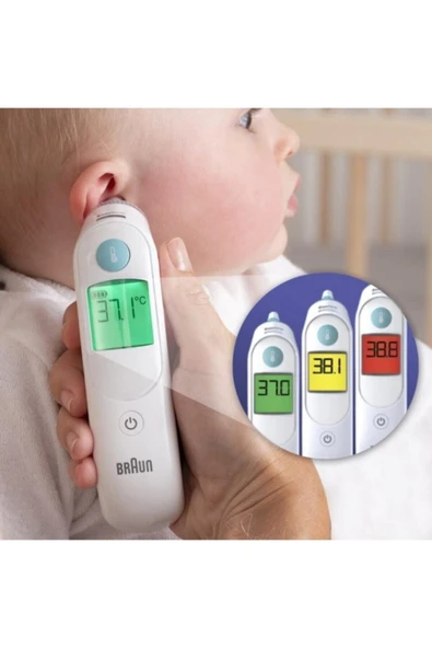 MEDİKALCİM Braun Kulaktan Ateş Ölçer Irt 6520 Thermoscan ürün görseli 1