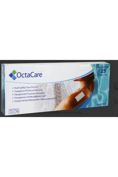 MEDİKALCİM OctaCare Şeffaf Yara Örtüsü 9 cm x 25 cm 25 Adet ürün görseli 1
