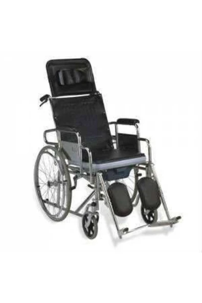 MEDİKALCİM Özellikli Tuvaletli Tekerlekli Sandalye Ky610Gcj 46 Cm ürün görseli 1