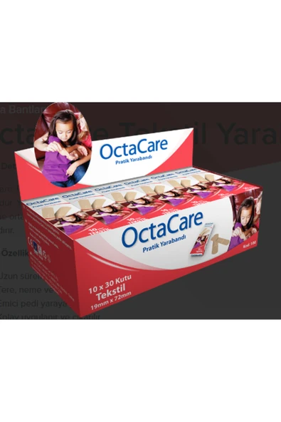 MEDİKALCİM OctaCare Tekstil Yarabandı 19 mm x 72 mm 25 Adet x 30 Kutu ürün görseli 1