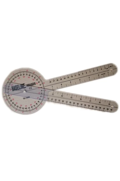 MEDİKALCİM Baseline Plastik Gonyometre 360 Derece 30 cm ürün görseli 1
