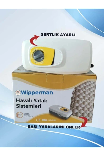 MEDİKALCİM Baklava Desenli Havalı Yatak: Wipperman ürün görseli 1
